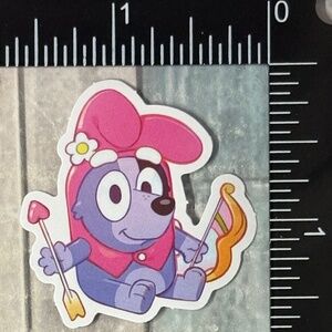 🌀10/$10🌀 Cute Bluey & Bingo Reusable Waterproof Vinyl Sticker Decal